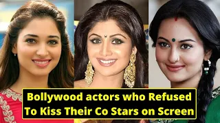 Bollywood actors who refused to kiss their co stars on screen