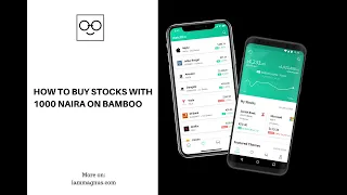 How to Buy Stocks With 1000 Naira on Bamboo