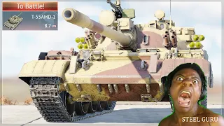 [STOCK] T-55AMD-1 GRIND Experience 💥💥💥 UNIQUE moments HERE! (Just kidding it's a grind for modules)