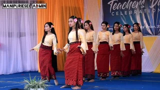 Manipuri Mix Song || Cover Dance|| Lovely and Her Party || Teachers' Day || Imphal College_2019