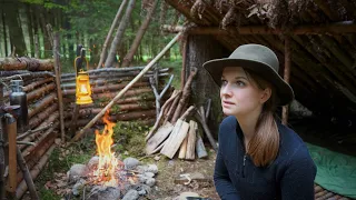 Permanentes Waldcamp - Erweiterung - Bushcraft - Wald / Naturwissen und Übernachtung im Shelter