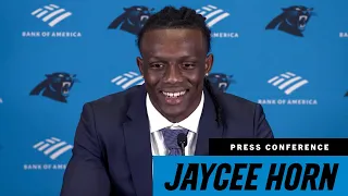 Jaycee Horn talks about his family, college experience