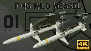 1/48 Zoukei-Mura F-4G Wild Weasel 01 - HARMs - 4K