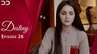 Destiny | Episode 26 | English Dubbed | Pakistani Drama | JD1O