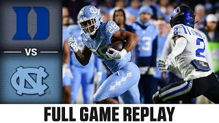 Duke vs. North Carolina Full Game Replay | 2023 ACC Football