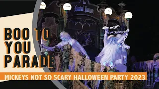 Boo To You Parade From Mickey's Not So Scary Halloween Party 2023
