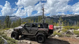 Jeeps through Fordyce Trail - May 2020