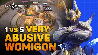 Very Abusive Womigon The Intensity of Surge Set Gears | Eternal Evolution