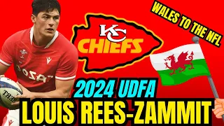 UDFA TRACKER: Chiefs sign LOUIS REES-ZAMMIT as a UDFA | The Welsh Rugby Star CAN RUN 24 MPH