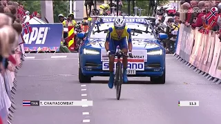 Велоспорт. Чемпионат Мира 2017. Индивидуальная разделка. Юниоры.