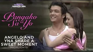 Angelo and Yna share a sweet moment. | Pangako Sa 'Yo Highlights | iWant Free Series