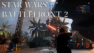 Star Wars Battlefront 2 - Supremacy - Scarif - Officer & Death Trooper Gameplay (No Commentary)