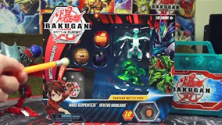 BAKUGAN BATTLE PLANET!: Battle Pack! Serpenteze, Howlkor, Hydorous, Trox!