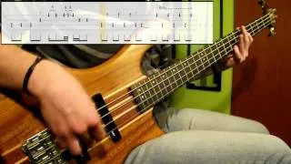 Jamiroquai - (Don't) Give Hate A Chance (Bass Cover) (Play Along Tabs In Video)