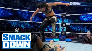 Shayna Baszler punishes Tegan Nox’s arm in a brutal matchup: SmackDown, March 3, 2023