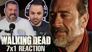NEGAN! The Walking Dead reaction season 7 episode 1 | Top 5 favorites