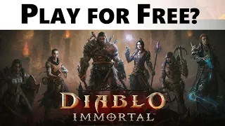 Is Diablo Immortal worth playing without paying?