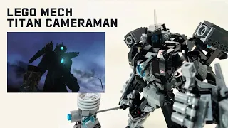 Titan Cameraman upgrade lego MOC_Tutorial part2 #skibiditoilet #titancameraman #legomoc