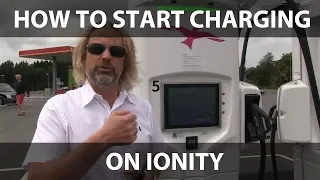 Tips on how to start charging on Ionity