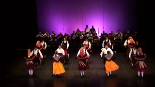 Primera actuación en el 39 Festival Internacional de Folklore de Extremadura