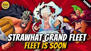 Luffy's GRAND FLEET and their POWERS Explained in One Piece