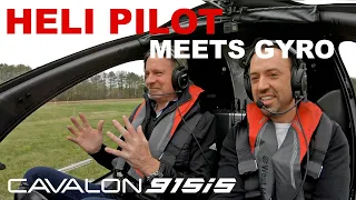 Helicopter Pilot Dan Meets Gyroplane! AutoGyro NY Cavalon 915iS