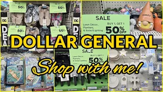 DOLLAR GENERAL SHOP WITH ME NEW FINDS! DECOR SHOPPING SUMMER 2024