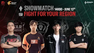 SHOWMATCH: FIGHT FOR YOUR REGION 13/06 - APL 2020