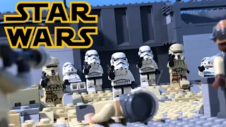 Battle on Scarif | LEGO Star Wars stop-motion