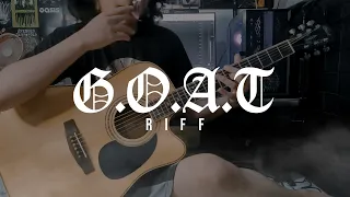 G.O.A.T by Polyphia (Acoustic Guitar Cover)