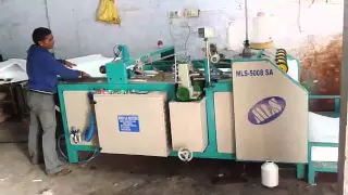 Automatic bag stitching machine