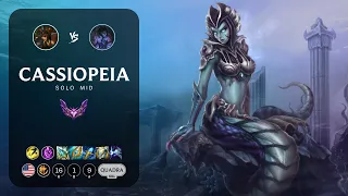 Cassiopeia Mid vs Sylas - NA Master Patch 13.8