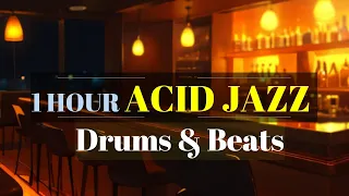 1 Hour of Acid Jazz: Quirky Jazz-Funk with Drums and Beats for Uplifting Energy and Dance BGM 🎧📚✨