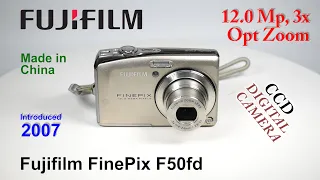 2007 Fujifilm FinePix F50fd - CCD Digital Camera