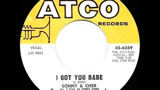 1965 HITS ARCHIVE: I Got You Babe - Sonny & Cher (a #1 record)