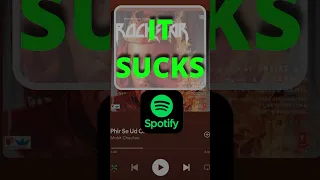 SPOTIFY NEW UPDATE SUCKS 100% TRUE #spotify #youtubeshorts