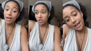 Amandla Stenberg REACTS to People Criticizing her South African prononciation name