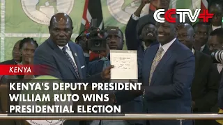 Kenya's Deputy President William Ruto Wins Presidential Election