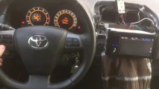 Подключение кнопок мультируля Toyota RAV4