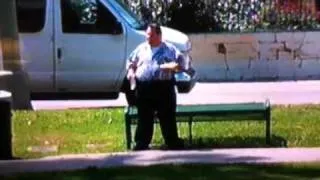 Jackass bench scene