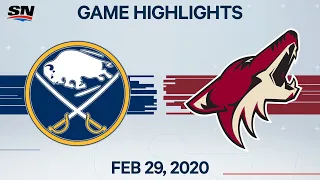 NHL Highlights | Sabres vs. Coyotes - Feb. 29, 2020