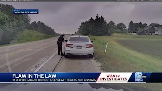 Flaw in the Law: Wisconsin drivers get tickets, instead of charges, for no license