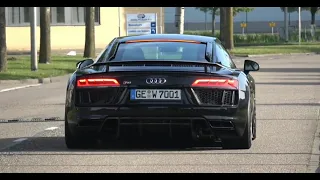 Audi R8 V10 Vs. Mercedes AMG E63s 😱😱😈🔥🔥🔥🔥🚀 #audi #r8 #mercedes #e63s #youtube #amazing