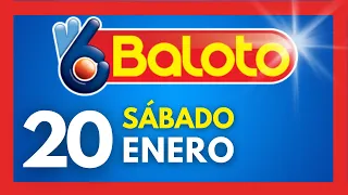 Resultados del BALOTO REVANCHA del sabado 20 de ENERO de 2024 💫✅💰