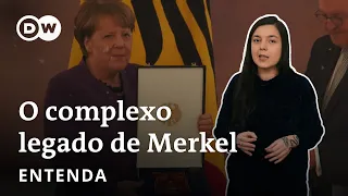 Por que uma honraria a Merkel gerou críticas na Alemanha