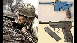 WW2 Service Pistols - Allied & Axis Sidearms