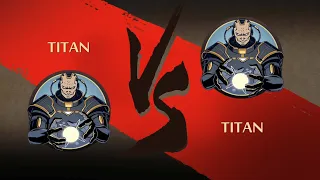 Titan VS Titan  #shadowfight2 #sf2 #titan #gameplay