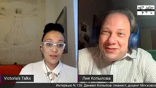 Даниил Копылов на Victoria's Talks. Daniil Kopylov en Victoria's Talks