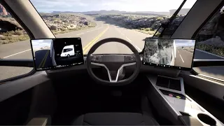 Tesla Semi Time-Lapse (500 miles of range!)