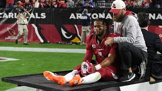Kyler Murray injures knee in Cardinals' loss to the Patriots